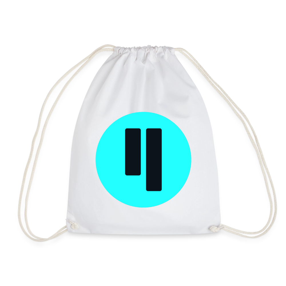 Qubic Logo (Original) - Turnbeutel - Weiß