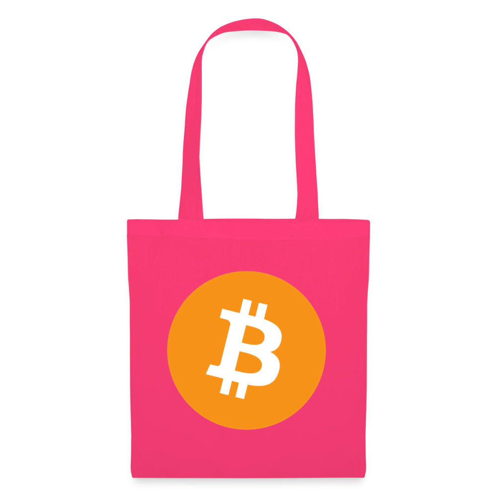 Bitcoin Logo (Original) - Stofftasche - Azalea