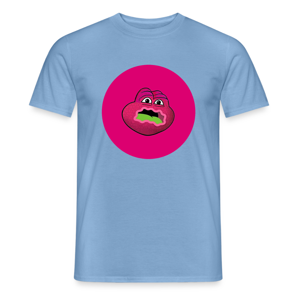Jerry The Turtle Logo (Remix-Design) - Herren T-Shirt - Carolina Blue