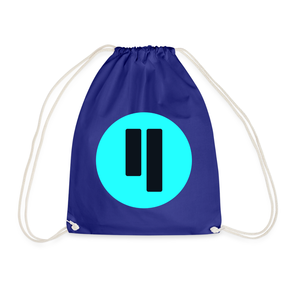 Qubic Logo (Original) - Turnbeutel - Königsblau