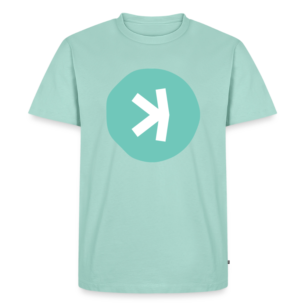 Kaspa Logo hell (Original) - Herren T-Shirt Premium - Mint 