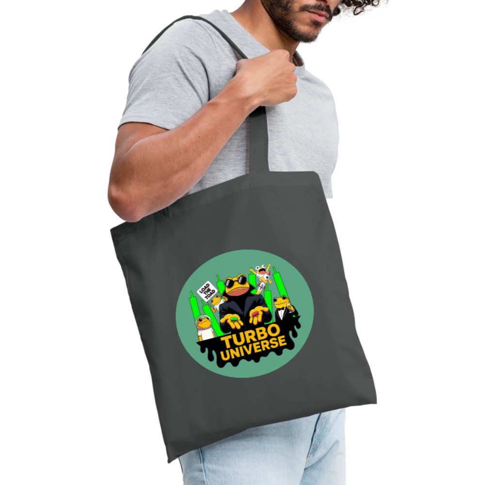 Turbo Universe (Fan-Art) - Stofftasche - Graphite
