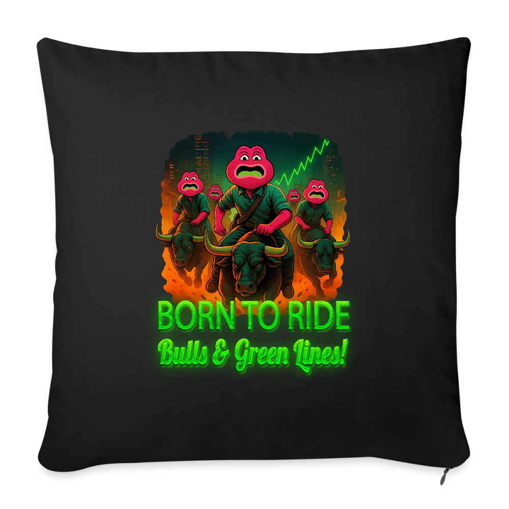Jerry Born to Ride (Fan-Art) - Polster 44 x 44 cm - Schwarz