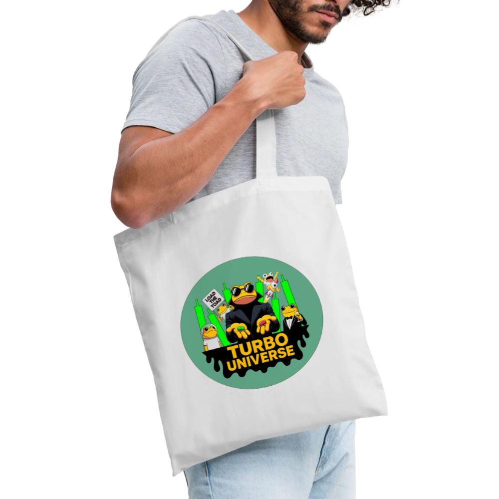 Turbo Universe (Fan-Art) - Stofftasche - Weiß