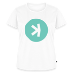 Kaspa Logo hell (Original) - Damen T-Shirt Premium - Weiß