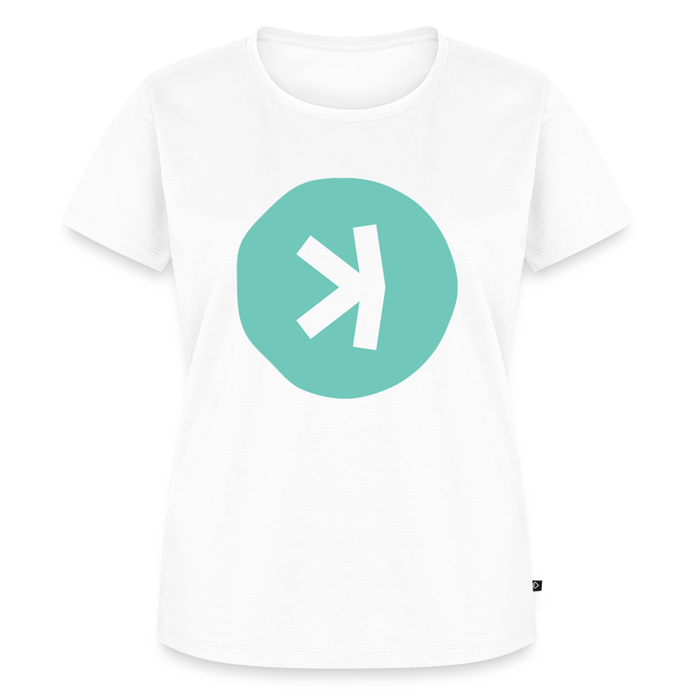 Kaspa Logo hell (Original) - Damen T-Shirt Premium - Weiß