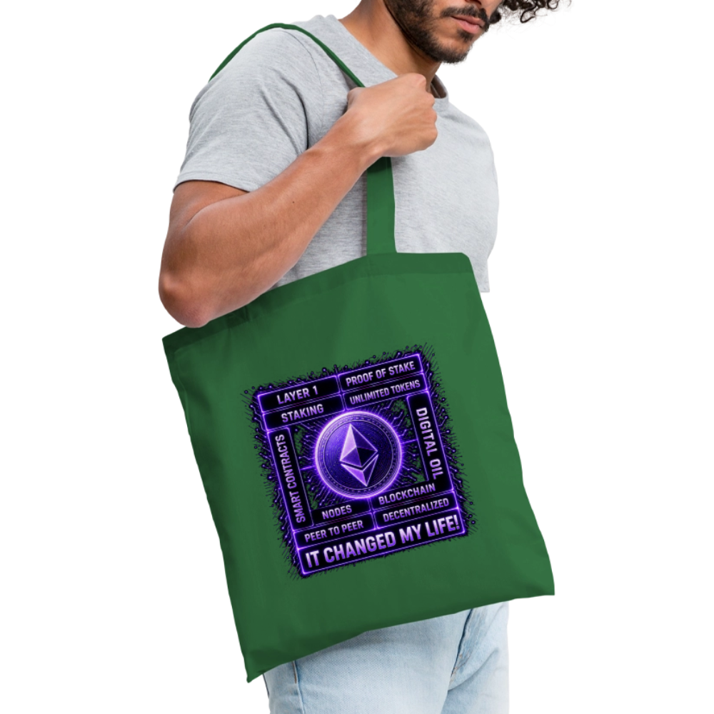 Ethereum Changed Life (Fan-Art) - Stofftasche - Fichte