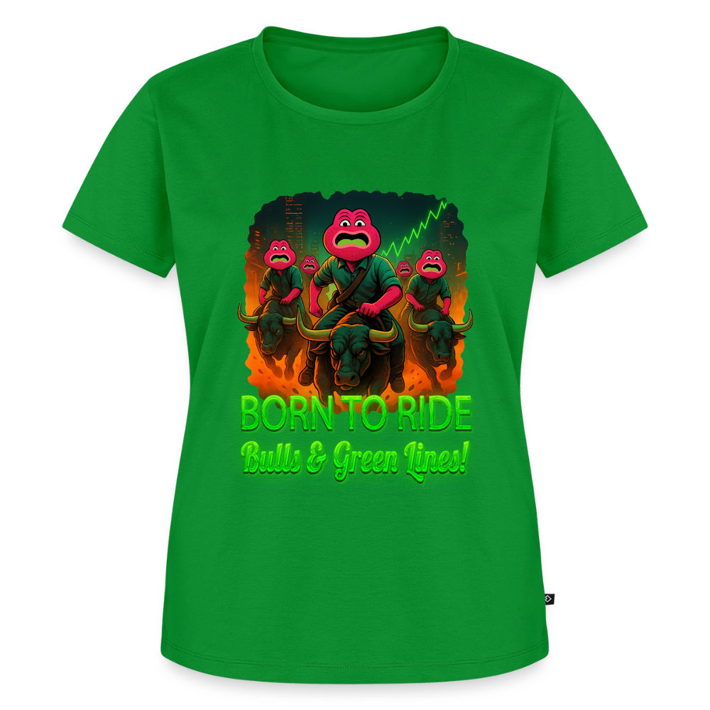 Jerry Born to Ride (Fan-Art) - Damen T-Shirt Premium - Grün