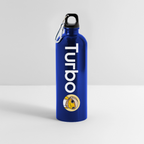 Turbo Full Logo (Original) - Trinkflasche mit Karabiner 750 ml - Königsblau