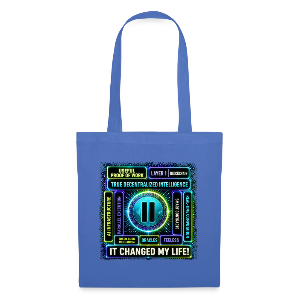 Qubic Changed Life (Fan-Art) - Stofftasche - Hellblau