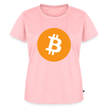 Bitcoin Logo (Original) - Damen T-Shirt Premium - Rosa