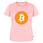 Bitcoin Logo (Original) - Damen T-Shirt Premium - Rosa