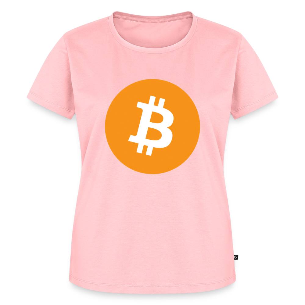 Bitcoin Logo (Original) - Damen T-Shirt Premium - Rosa