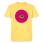Jerry The Turtle Logo (Remix-Design) - Herren T-Shirt Premium - Pastellgelb