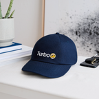 Turbo Full Logo (Original) - Baseballkappe - Blau/Blau