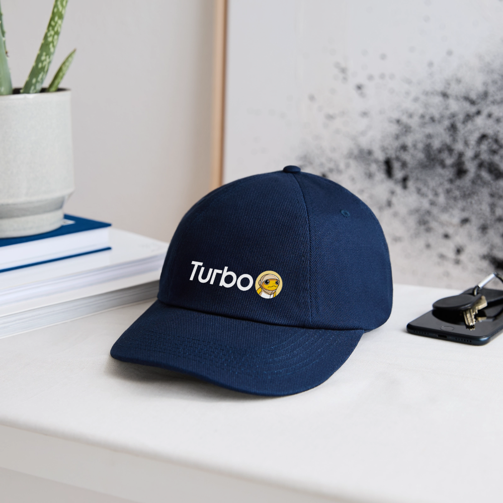 Turbo Full Logo (Original) - Baseballkappe - Blau/Blau