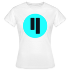 Qubic Logo (Original) - Damen T-Shirt - Weiß