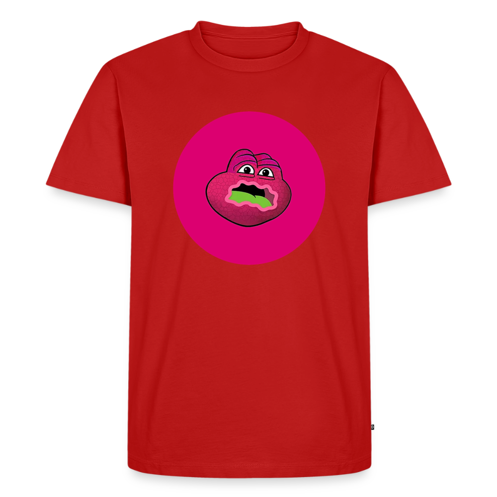 Jerry The Turtle Logo (Remix-Design) - Herren T-Shirt Premium - Rot