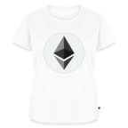 Ethereum Logo (Original) - Damen T-Shirt Premium - Weiß