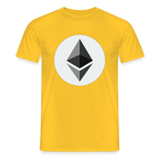 Ethereum Logo (Original) - Herren T-Shirt - Gelb
