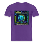 Qubic Changed Life (Fan-Art) - Herren T-Shirt - Lila