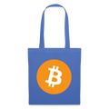 Bitcoin Logo (Original) - Stofftasche - Hellblau