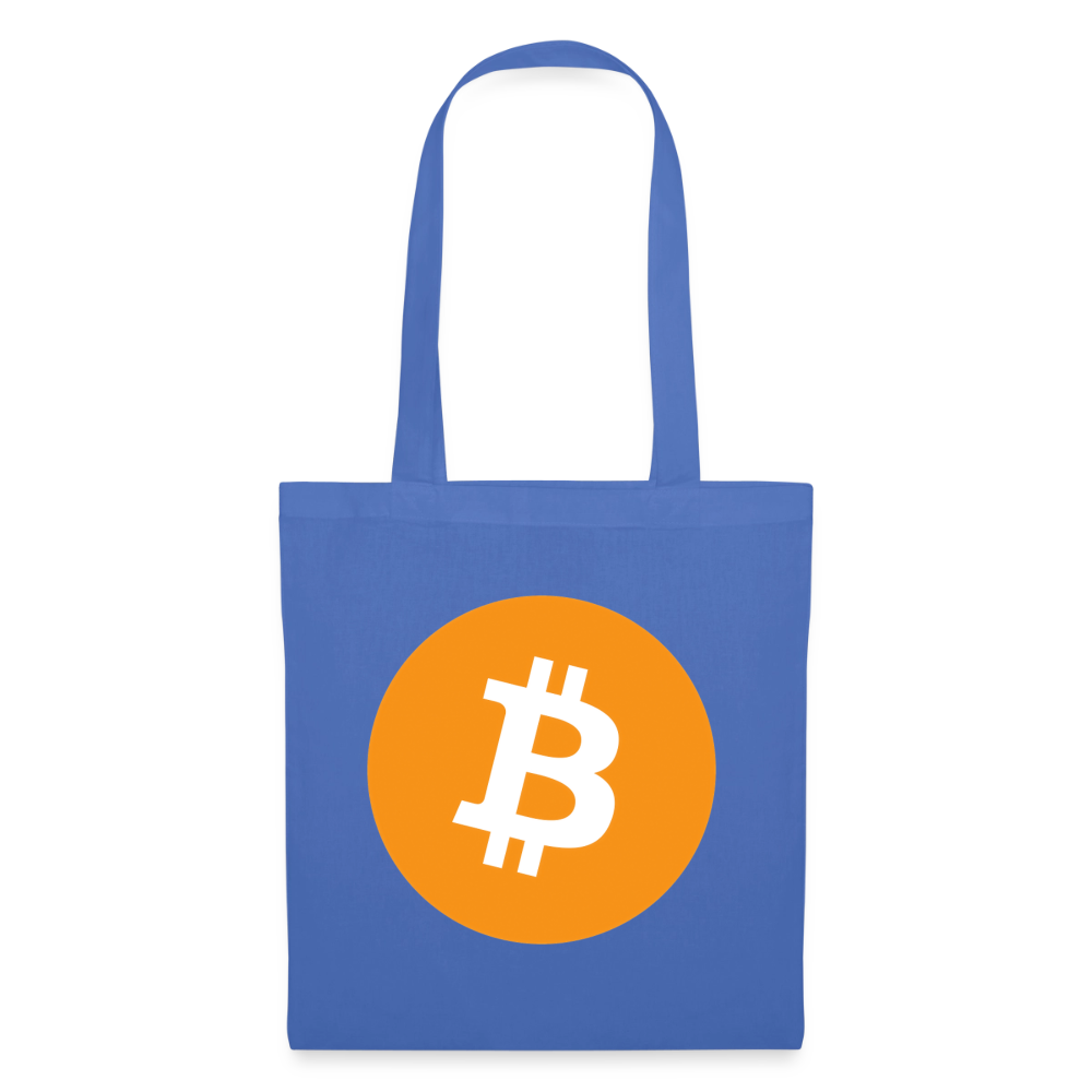 Bitcoin Logo (Original) - Stofftasche - Hellblau