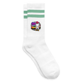 Jerry Streetart (Fan-Art) - Tennissocken Premium - Weiß/Mint