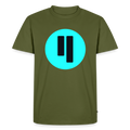 Qubic Logo (Original) - Herren T-Shirt Premium - Khaki