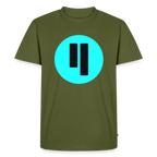 Qubic Logo (Original) - Herren T-Shirt Premium - Khaki