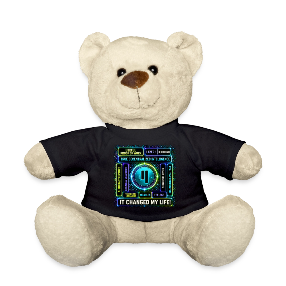 Qubic Changed Life (Fan Art) - Teddybär - Schwarz