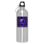 Ethereum Changed Life (Fan-Art) - Trinkflasche mit Karabiner 750 ml - Lightsilver