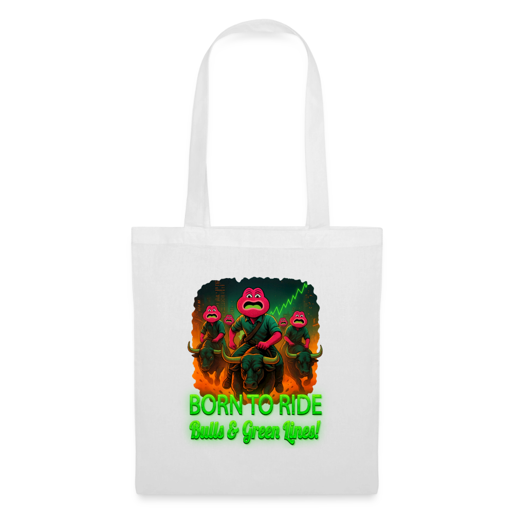 Jerry Born to Ride (Fan-Art) - Stofftasche - Weiß