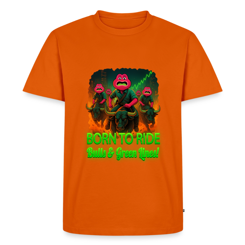 Jerry Born to Ride (Fan-Art) - Herren T-Shirt Premium - Orange 
