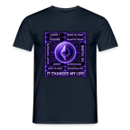 Ethereum Changed Life (Fan-Art) - Herren T-Shirt - Navy