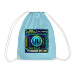 Qubic Changed Life (Fan-Art) - Turnbeutel - Aqua