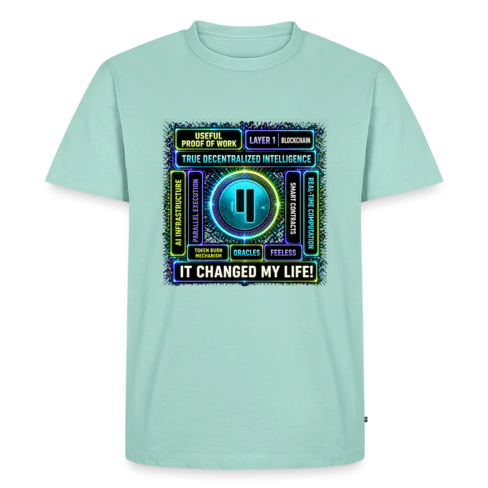 Qubic Changed Life (Fan-Art) - Herren T-Shirt Premium - Mint 
