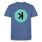 Kaspa Logo dunkel (Original) - Herren T-Shirt Premium - Taubenblau