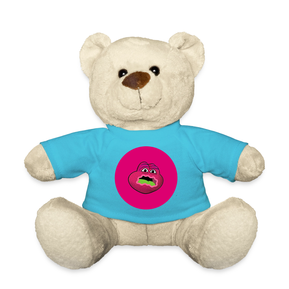 Jerry The Turtle Logo (Remix-Design) - Teddybär - Atollblau