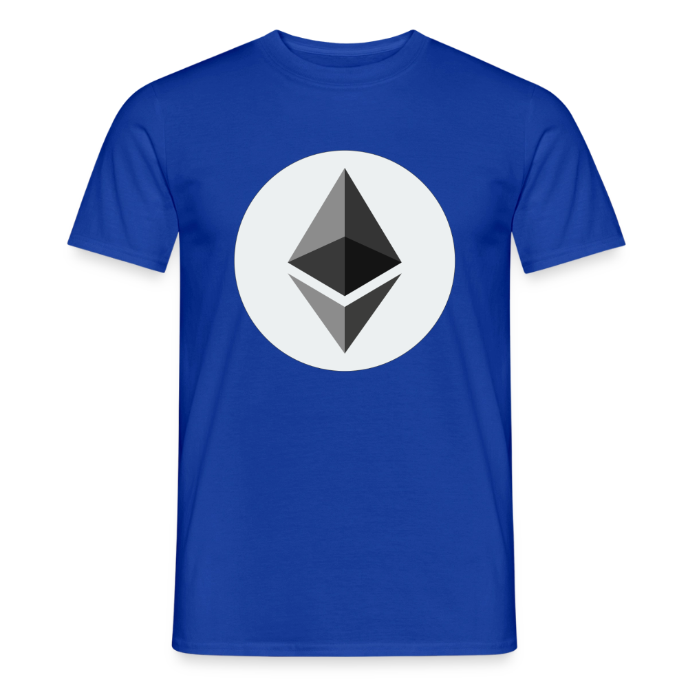 Ethereum Logo (Original) - Herren T-Shirt - Dunkelblau