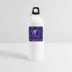 Ethereum Changed Life (Fan-Art) - Trinkflasche mit Karabiner 750 ml - Weiß