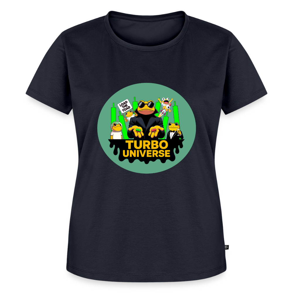 Turbo Universe (Fan-Art) - Damen T-Shirt Premium - Navy