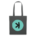 Kaspa Logo dunkel (Original) - Stofftasche - Graphite