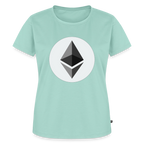 Ethereum Logo (Original) - Damen T-Shirt Premium - Mint 
