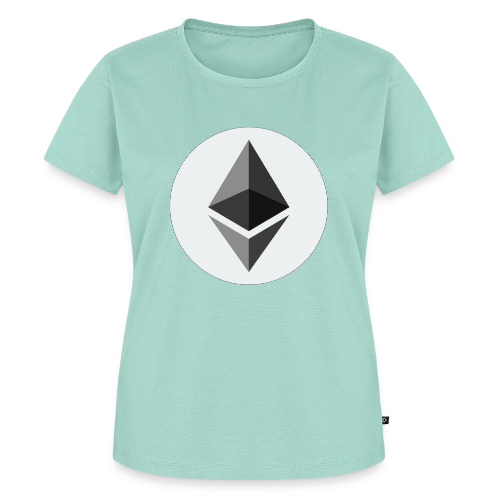 Ethereum Logo (Original) - Damen T-Shirt Premium - Mint 