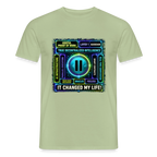Qubic Changed Life (Fan-Art) - Herren T-Shirt - Sage