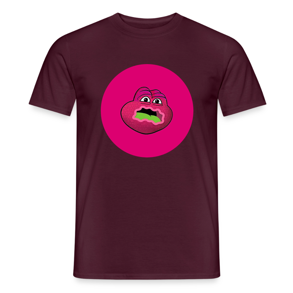 Jerry The Turtle Logo (Remix-Design) - Herren T-Shirt - Ziegelrot