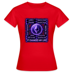 Ethereum Logo (Original) - Damen T-Shirt - Rot