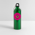 Jerry The Turtle Logo (Remix-Design) - Trinkflasche mit Karabiner 750 ml - Kelly Green