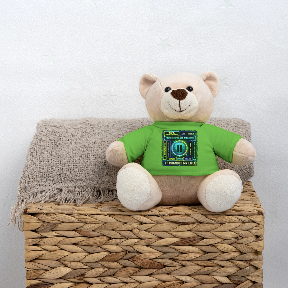 Qubic Changed Life (Fan Art) - Teddybär - Hellgrün